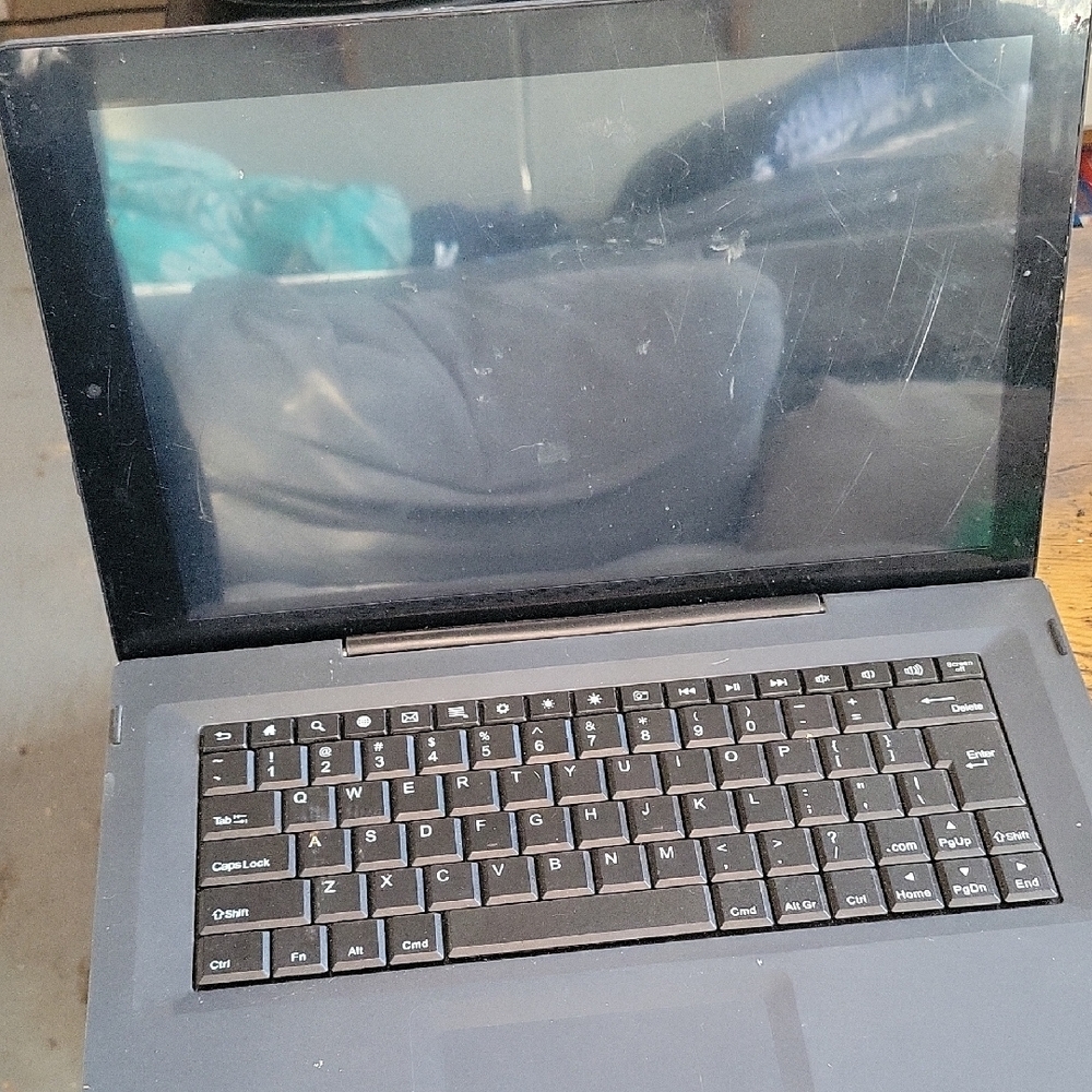 Black Older RCA Laptop (UNTESTED)